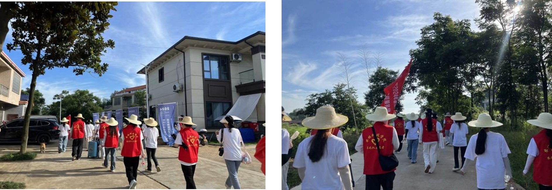 七彩假期暖童心，愛(ài)心傳遞中湖村