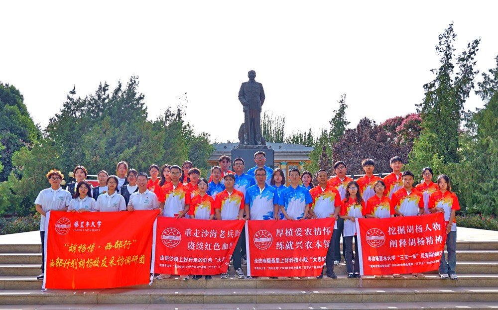 塔大學(xué)子三下鄉(xiāng)：重走沙海老兵路，賡續(xù)紅色血脈