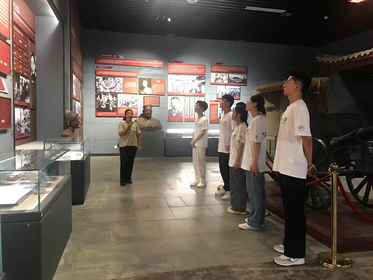 山東師范大學(xué)信息科學(xué)與工程學(xué)院“山東紅色先鋒團”社會實踐隊赴德州樂陵開展紅色文化調(diào)研